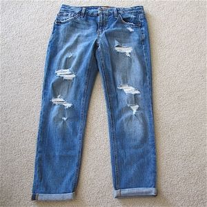 Joes Billie Boyfriend Slim Crop Distressed Jeans 4